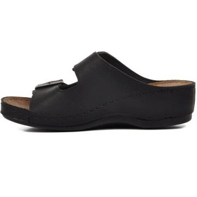 Resim Aryan 09-978 Anatomic Kadın Dolgu Topuk Terlik Beyaz 