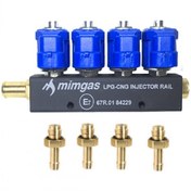 Resim MİMGAS Atiker Uyumlu 4 Silindir Enjektör 3ohm 