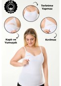 Resim Emzirme Atleti Kaplı Beyaz 