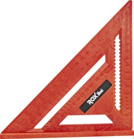 Resim Rox Wood 0022 Abs Plastik Üçgen Marangoz Gönye 175 Mm 