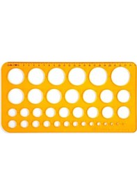 Resim Hatas Daire Şablonu 25 Cm 