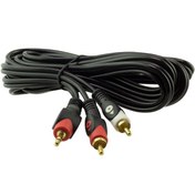 Resim 2 RCA ERKEK + 3.5 MM STEREO ERKEK 3 METRE 1.KALİTE KABLO POWERMASTER 