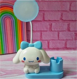 Resim Sensoria Sevimli Cinnamorollm Masa Lambası Kalemlik Kalemtıraş Çocuk Odası Gece Lambası Usb Şarj 2 Kademeli 