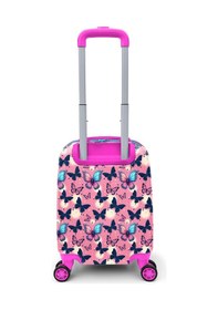 Resim Coral High Kids Kelebek Desenli Çocuk Valizi 16695 Lacivert 