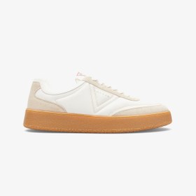 Resim Guess Wimoh Deri Erkek Beyaz Sneaker 