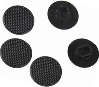 Resim YuanHolumid 4 adet siyah Analog Joystick sopa düğme denetleyici kapağı Thumbstick kapak yağ PSP 1000 PSP 1001, Sony PSP aksesuarları, PlayStation sistemleri 