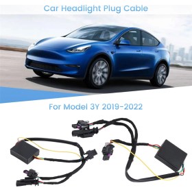 Resim Sanning Model 3/y 2019-2022 Fiş Araba Far Fiş Kablosu Için (Yurt Dışından) 