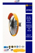 Resim ELİTyangın EVELUX TRAFİK İKAZ AYNASI 80 CM 
