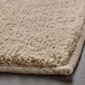 Resim IKEA Kaydırmaz Banyo Paspası Açık Bej Renk 60X120 cm Banyo Tekstili 