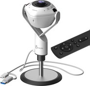 Resim j5create AI Destekli 360 Video Konferans Toplantı ve Web Kamerası Uzaktan Kumanda Dahil (JVU368) 