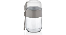 Resim Nuit Concept Cam Yoğurt Kabı Qlux Yoğurt Porsiyon Müsli Öğün Kabı C-00538 Bpa Içermez 