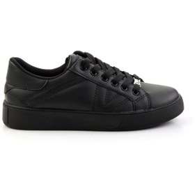 Resim Bambi Siyah Kadın Sneaker K01179780209 