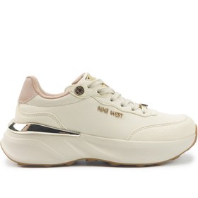 Resim Nine West KEITH 5PR Bej Kadın Sneaker 