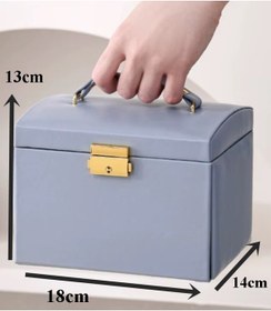 Resim Mk-27 Premium Takı Mücevher Kutusu Altın Saklama Kutusu 