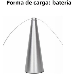 Resim Taşınabilir Sinek Kovucu Fan Kimyasalsız Haşere Kontrolü Pil Gümüş, 