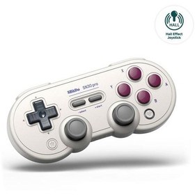 Resim 8bitdo Sn30 Pro Bluetooth Kablosuz Hall Effect Oyun Kolu G Classic Edition - Switch Oled Lite 