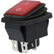 Resim Powermaster Ic-104w-s Geniş Körüklü Işıklı Anahtar On-off 4p 20 Amper-185225 