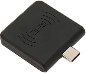 Resim Telefon Kartı Okuyucu, Dayanıklı 125 kHz Tak ve Çalıştır Cep Telefonu Kart Okuyucu, Cep Telefonları için Yüksek İletim Verimliliği ve Kararlı Performans (Siyah) 