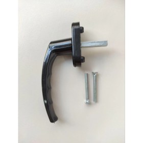 Resim Nisar Store Pvc Pimapen Pencere Kolu Balkon Sürme Kapı Kolu (2, Siyah) 