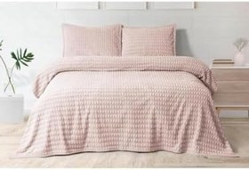 Resim Merinos Modern Twist 3 Parça Kutulu Battaniye Seti 220 x 240 