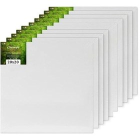 Resim 20X20 Cm, Tuval, 10 Lu, Resim Tuvali, Ahşap Çerçeve, Tual, Akrili 