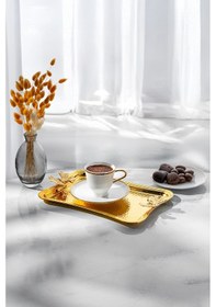 Resim Emsan Butterfly Tepsi Gold 21 cm 