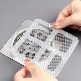 Resim Gizmur Store 30 Adet Yapışkanlı Banyo Gider Koruyucu Saç Toplayıcı – Gider Böcek Koruyucu Gider Süzgeci (336336) 