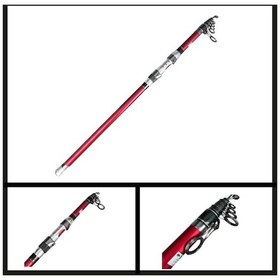 Resim Uyguna-yakala 100-200 Gr Protackle Redmark 3.90 Mt Teleskopik Karbon Surf Kamış-ams.047 