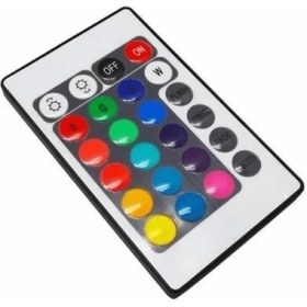 Resim Su Geçirmez Kumandalı Renk Değiştiren Rgb Su Altı LED Lamba Spot ( Lisinya ) 