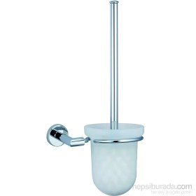 Resim VitrA Minimax A44790 Tuvalet Fırçalığı, Duvardan, Krom 