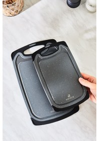 Resim Karaca Daily Granit Desenli Gri 2'li Kesme Tahtası 