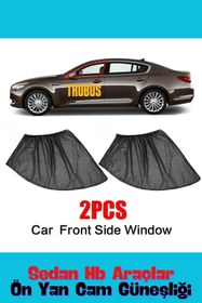 Resim TROBUS Subaru Impreza 2007 - 2011 Sedan Uyumlu Yan Cam Güneşliği Ön veya Arka 