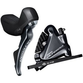 Resim Shimano Ultegra St-r8020 +br-r8070 2v Hidrolik Disk Vites Fren Ta Siyah 