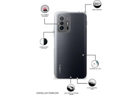 Resim Caseworld Xiaomi Redmi Note 8 Kapak Kamera Korumalı Tıpalı Şeffaf Silikon Kılıf 