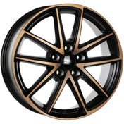 Resim CMS-1185-06 7.0x17\-5x112 ET45 57.1 Diamond Black Gloss Jant (4 Adet) 