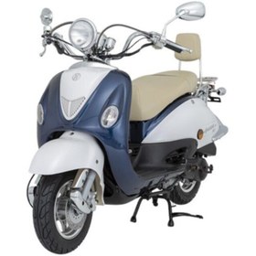 Resim Mondial Motosiklet Znu 50 Scooter Mavi 