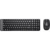 Resim LOGITECH MK220 Q TR KABLOSUZ KLAVYE MOUSE SET SİYAH 920-003163 LOGITECH MK220 Q TR KABLOSUZ KLAVYE MOUSE SET SİYAH 920-003163