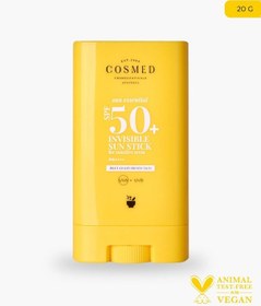 Resim Cosmed Invisible Yüksek Korumalı Güneş Koruyucu Stick SPF50+ 20 G 