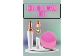 Resim Zero Land Nrzsnt Kulak Burun ve Yüz Epilasyon Aleti ve Yüz Masaj Aleti Ikili Cilt Bakım Seti 