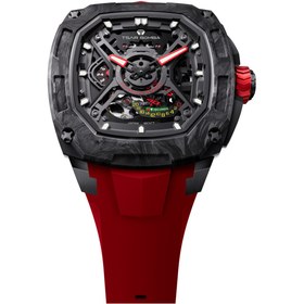 Resim Tsar Bomba Dark Matter 5 Otomatik Saat TB8605 Kırmızı 