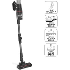 Resim Arzum AR4210 MagiClean HydroFlex Dikey Şarjlı Süpürge 500W, BLDC Motor Gücü, 60 Dk Kullanım, Siyah 