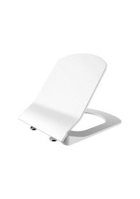 Resim Creavit Elegant Beyaz Yavaş Kapanır Klozet Kapağı 