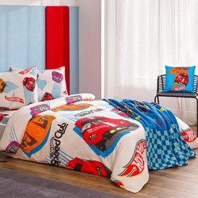 Resim Zorluteks Lisanslı Tek Kişilik Çarşaf Seti Kırmızı 