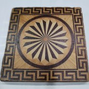 Resim Şeker Portakalım Dekoratif Figürlü Doğal Taş Banyo Gider Kapağı Süsü Tekli 10X10 cm 