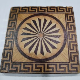 Resim Şeker Portakalım Dekoratif Figürlü Doğal Taş Banyo Gider Kapağı Süsü Tekli 10X10 cm 