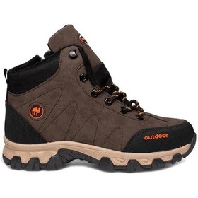 Resim Cem Pekşen Jagulep 4057 Soğuk Geçirmez İçi Kürklü Outdoor Bot Kahverengi 