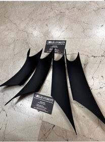 Resim Bmw 3 Serisi F30-32-33-36 Kapı Tutamak Kaplaması Siyah Set 4parça 