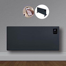 Resim Aeon AL2000W Elektrikli Panel Konvektör Isıtıcı WiFi 2000W Antrasit 