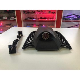 Resim Porsche Cayanne Uyumlu 2011-2017 Kasa Siyah Saat Kırmızı 