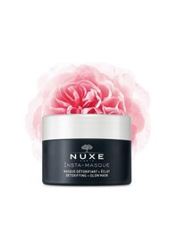 Resim Nuxe Masque Detoxifiant + Eclat Insta-masque Detox Maskesi Aktif Karbon Yüz Maskesi 50 Ml 